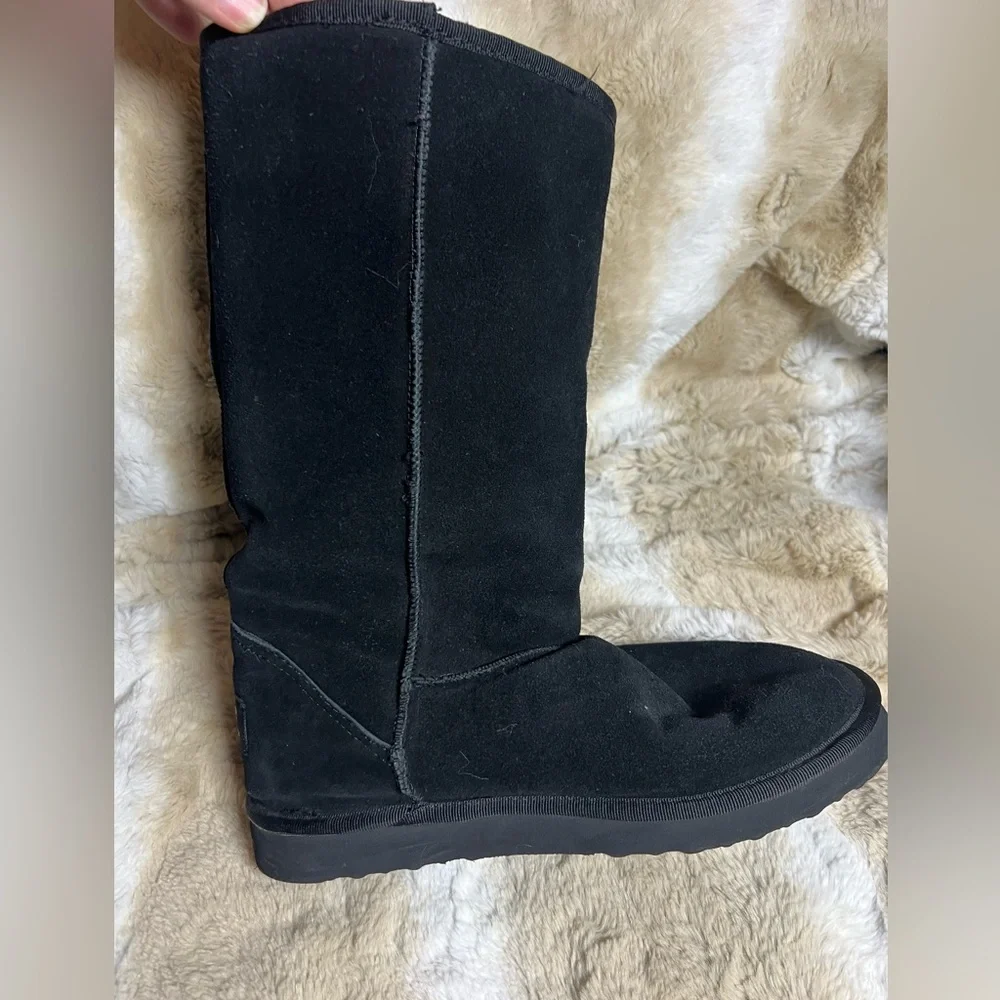 UGG Black Suede Classic 5815 Boots, W6